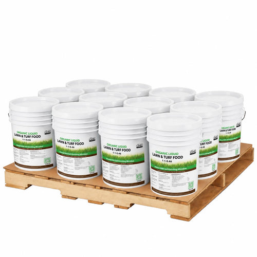 Organic Liquid Lawn & Turf Food - 5G (Half Pallet of 12 Units)
