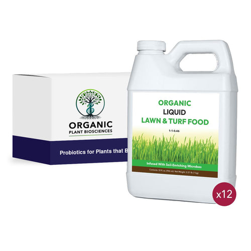 Organic Liquid Lawn & Turf Food - 32oz (Case of 12)