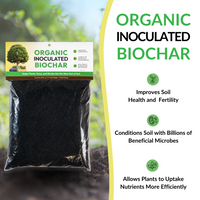Organic Inoculated Biochar - 128oz — thumbnail 2