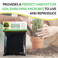 Organic Inoculated Biochar - 128oz — thumbnail 4