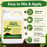 Organic Prebiotic Soil Enhancer - 32oz — thumbnail 6