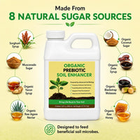 Organic Prebiotic Soil Enhancer - 32oz — thumbnail 5