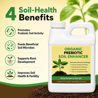 Organic Prebiotic Soil Enhancer - 32oz — thumbnail 4